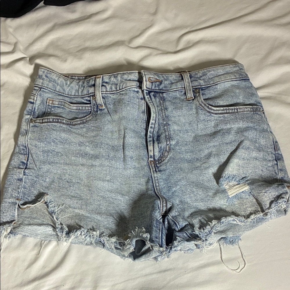 NWOT - Denim Distressed Women Shorts